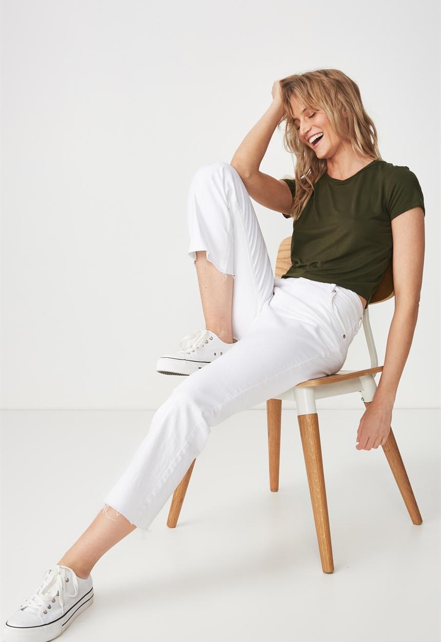 Cotton On - Baby tee - khaki