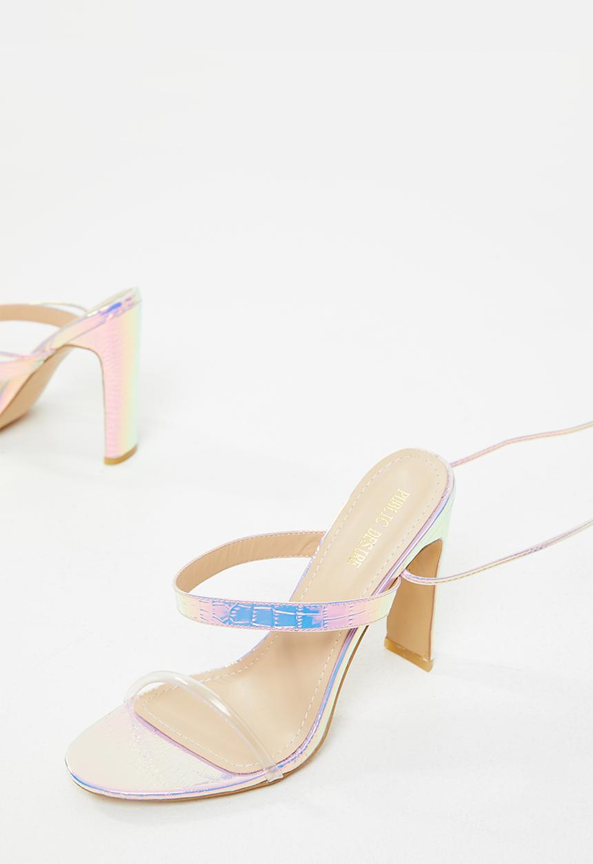 Public Desire - Candid heel - metallic