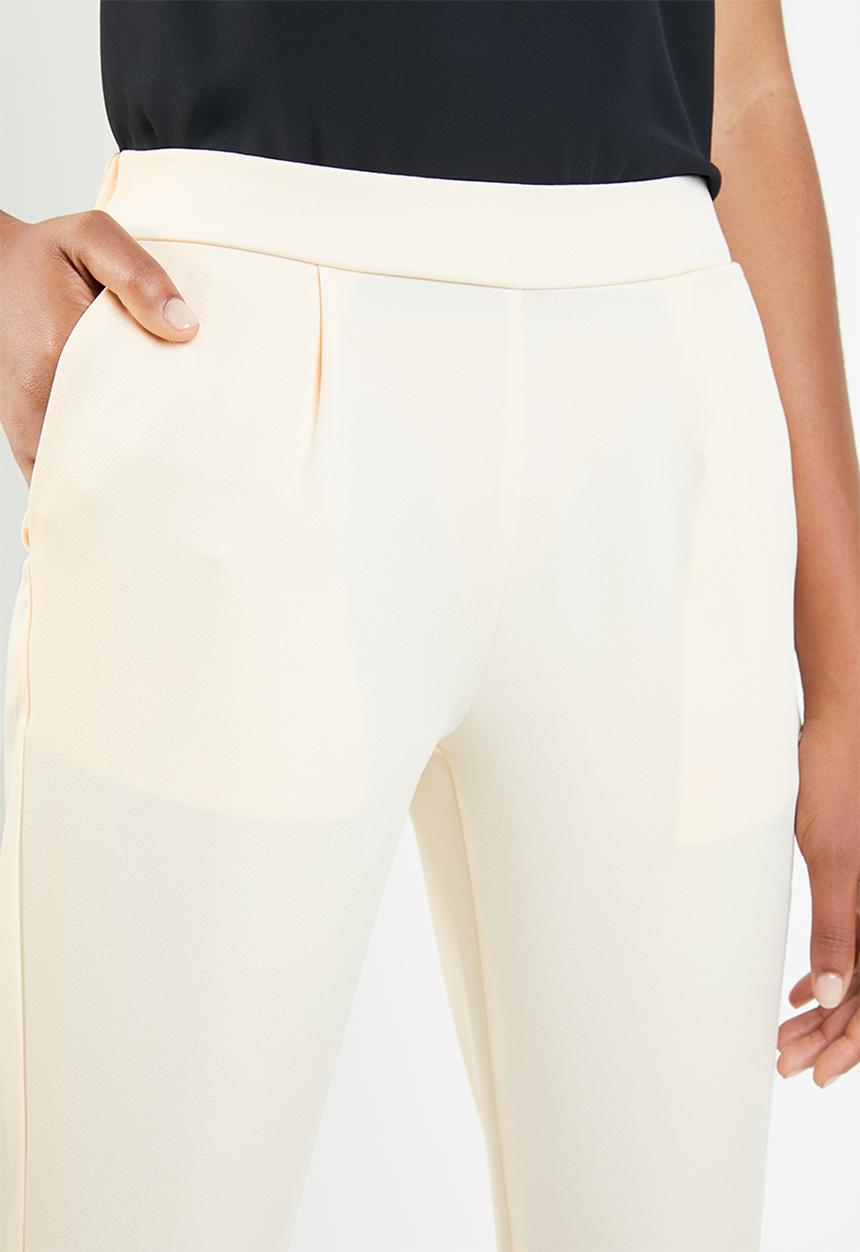 Superbalist - Classic suit pant - cream