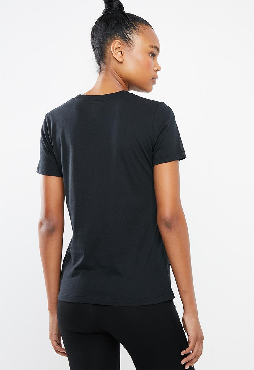Converse - Converse star chevron crew tee - black