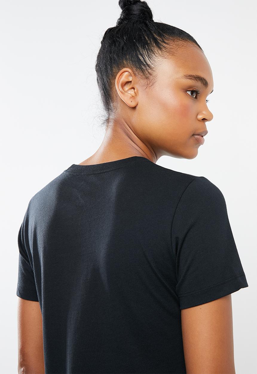 Converse - Converse star chevron crew tee - black