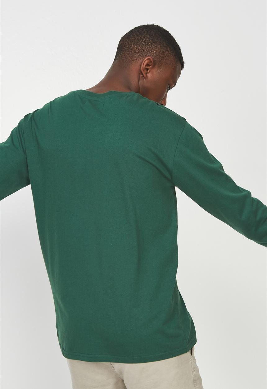 Cotton On - Supply Tbar long sleeve tee - green
