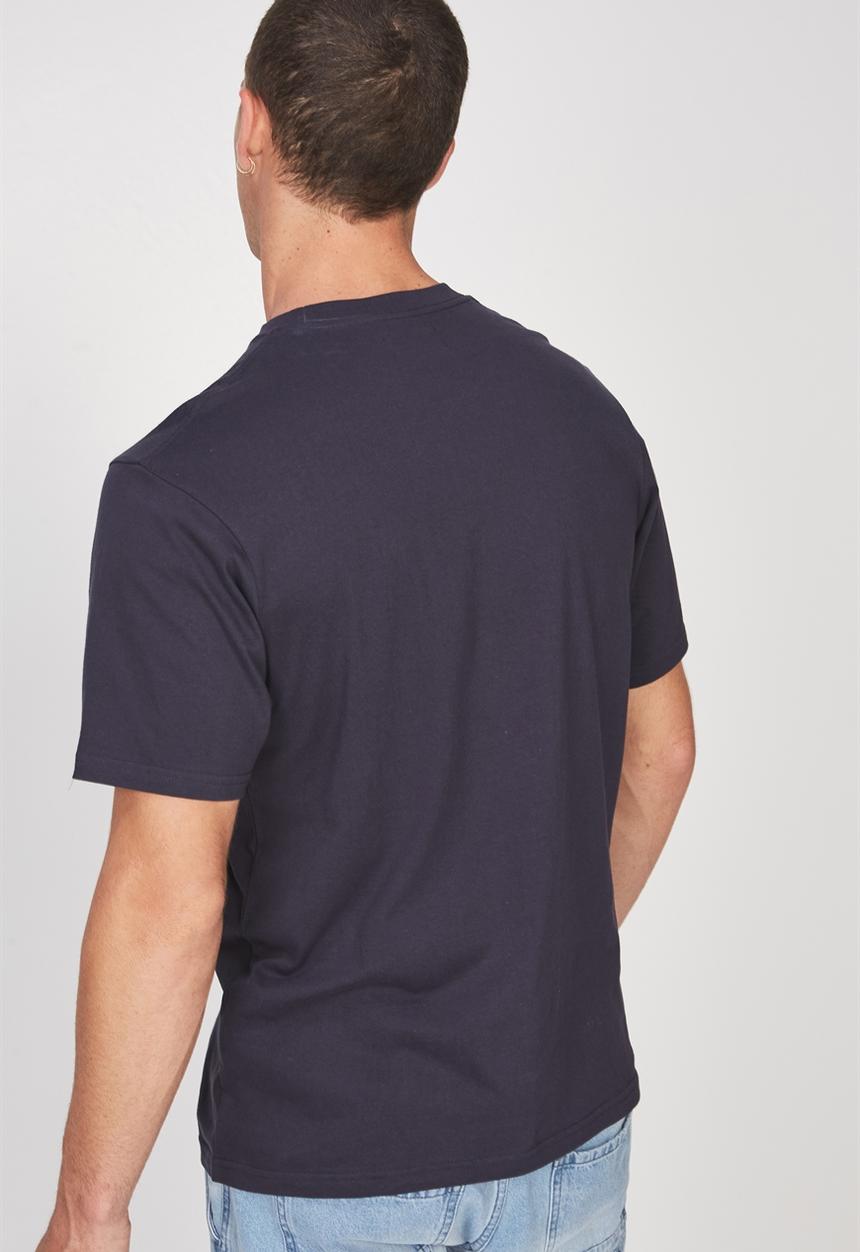 Cotton On - Ny State and mind Tbar tee - navy