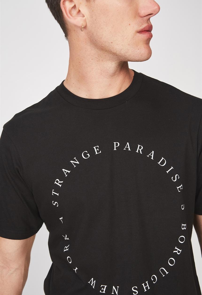 Cotton On - Ny paradise Tbar tee - black