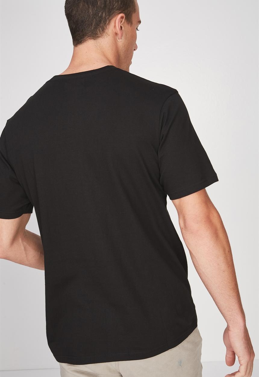 Cotton On - Ny paradise Tbar tee - black