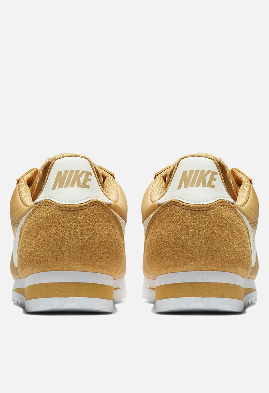 Nike - Classic Cortez Nylon W - club gold/sail-white