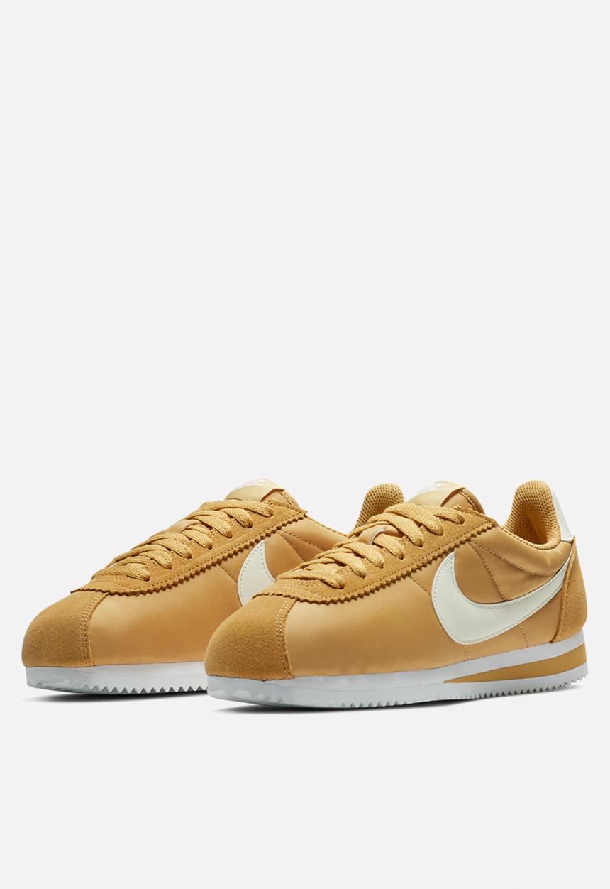 Nike - Classic Cortez Nylon W - club gold/sail-white