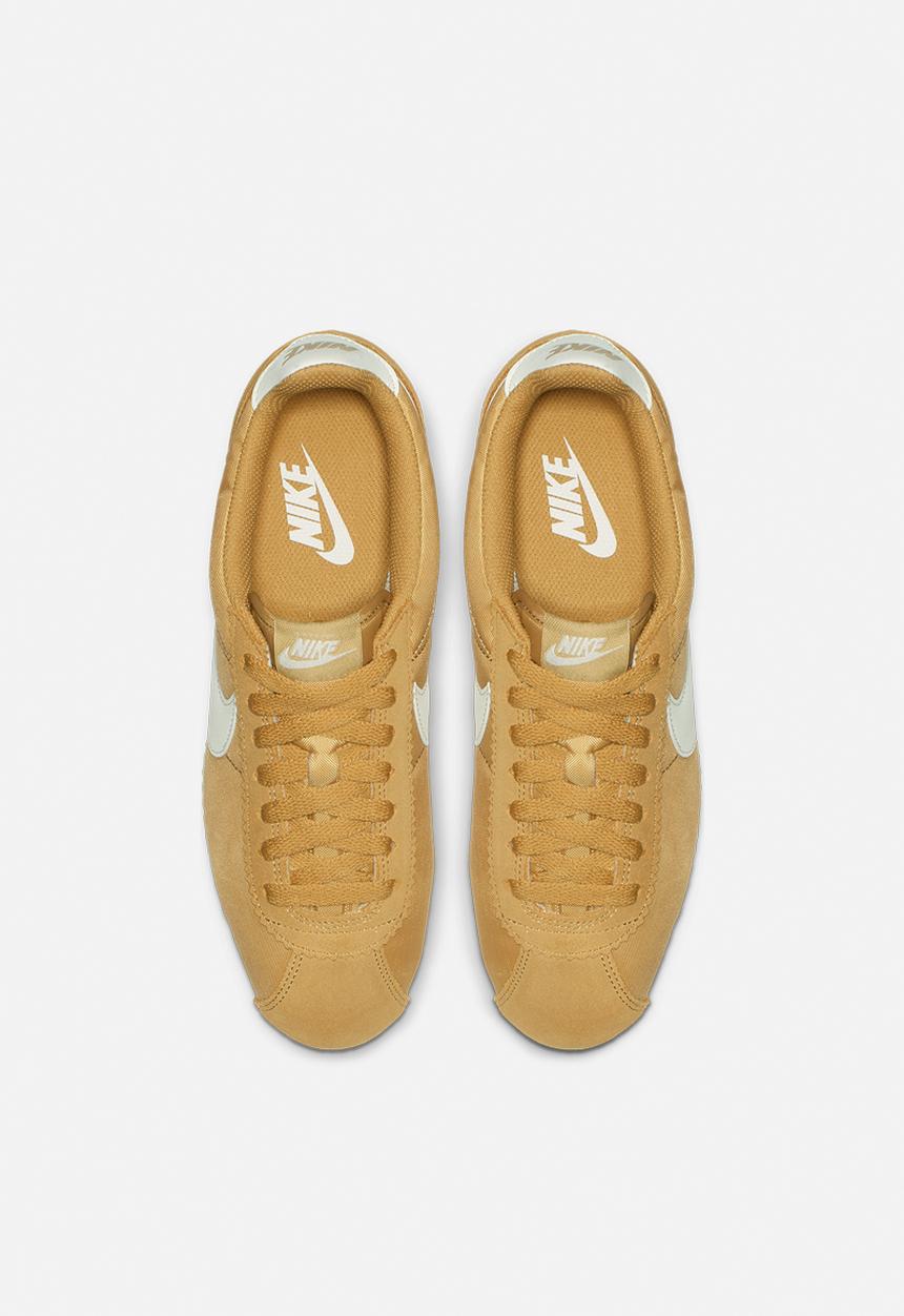 Nike - Classic Cortez Nylon W - club gold/sail-white