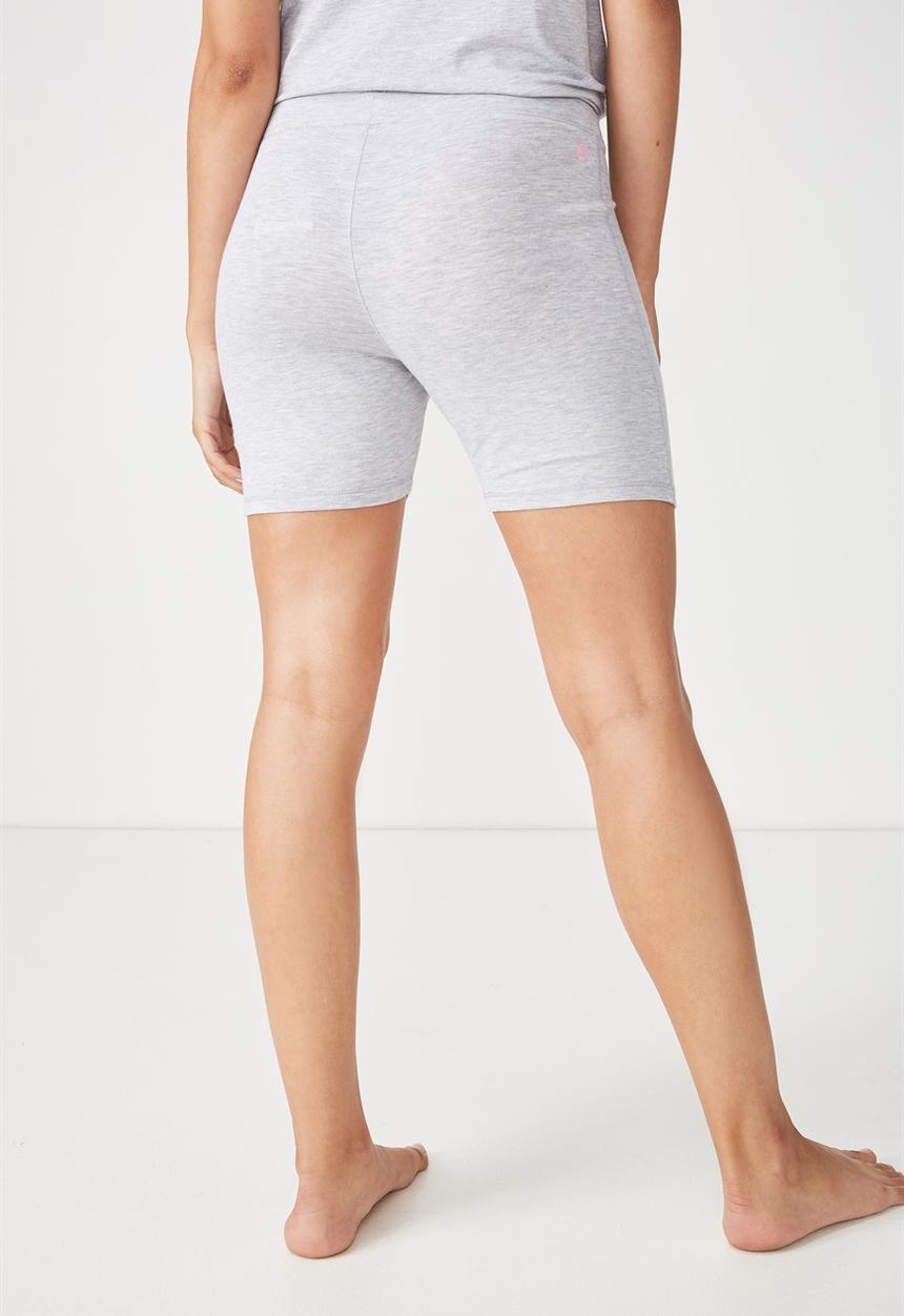 Cotton On - Sleep recovery bike short - grey 