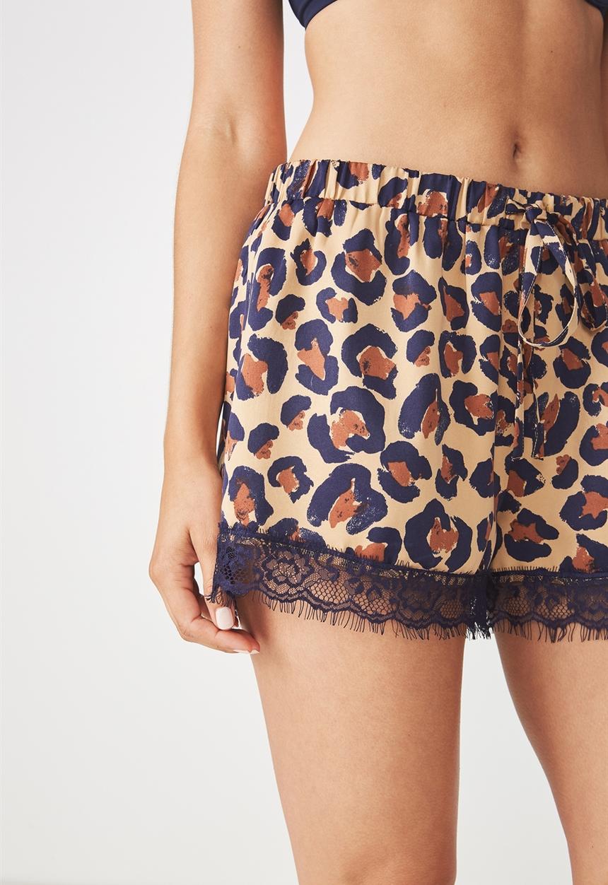 Cotton On - Satin love short - multi