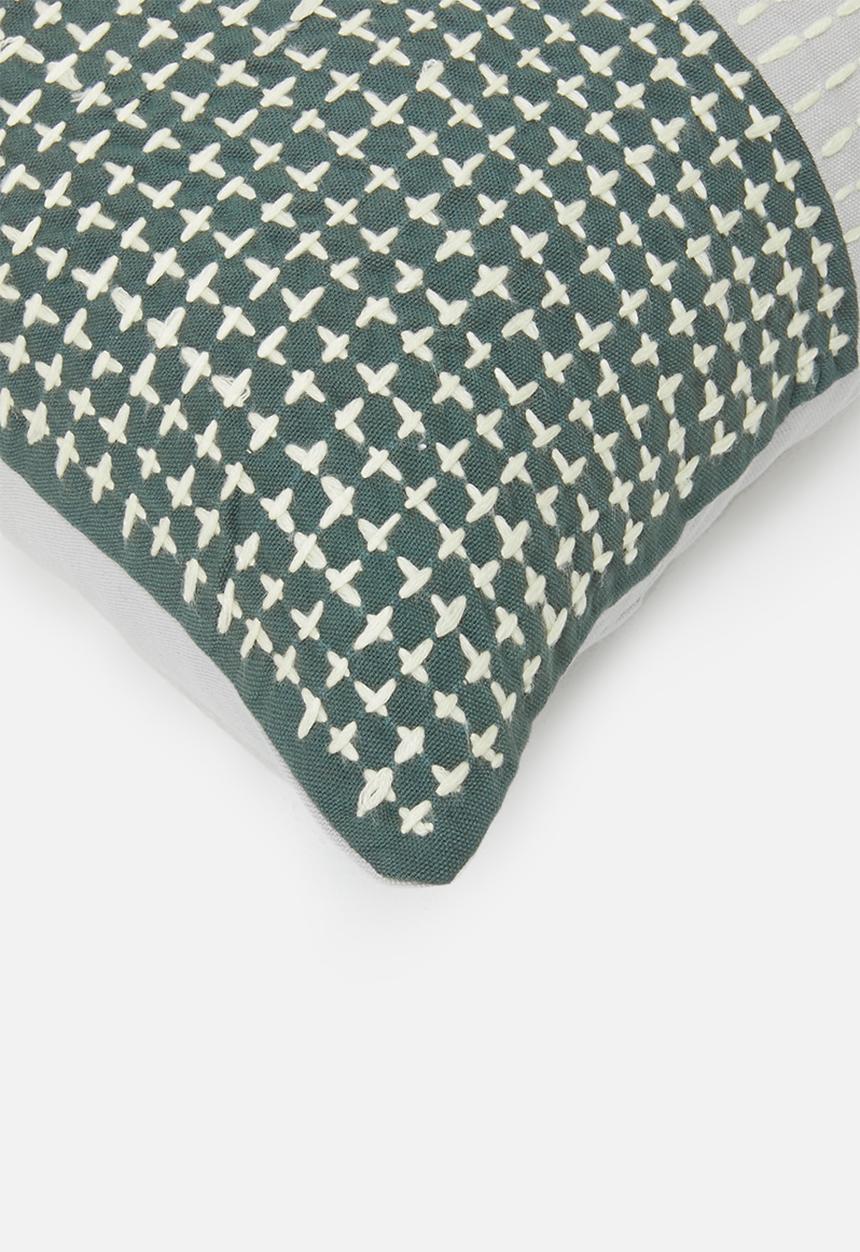 Sixth Floor - Casimir cushion cover - green
