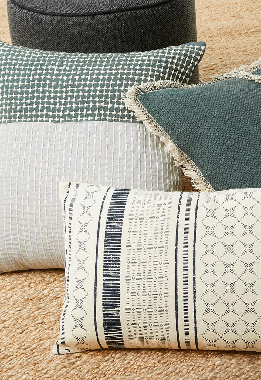 Sixth Floor - Casimir cushion cover - green