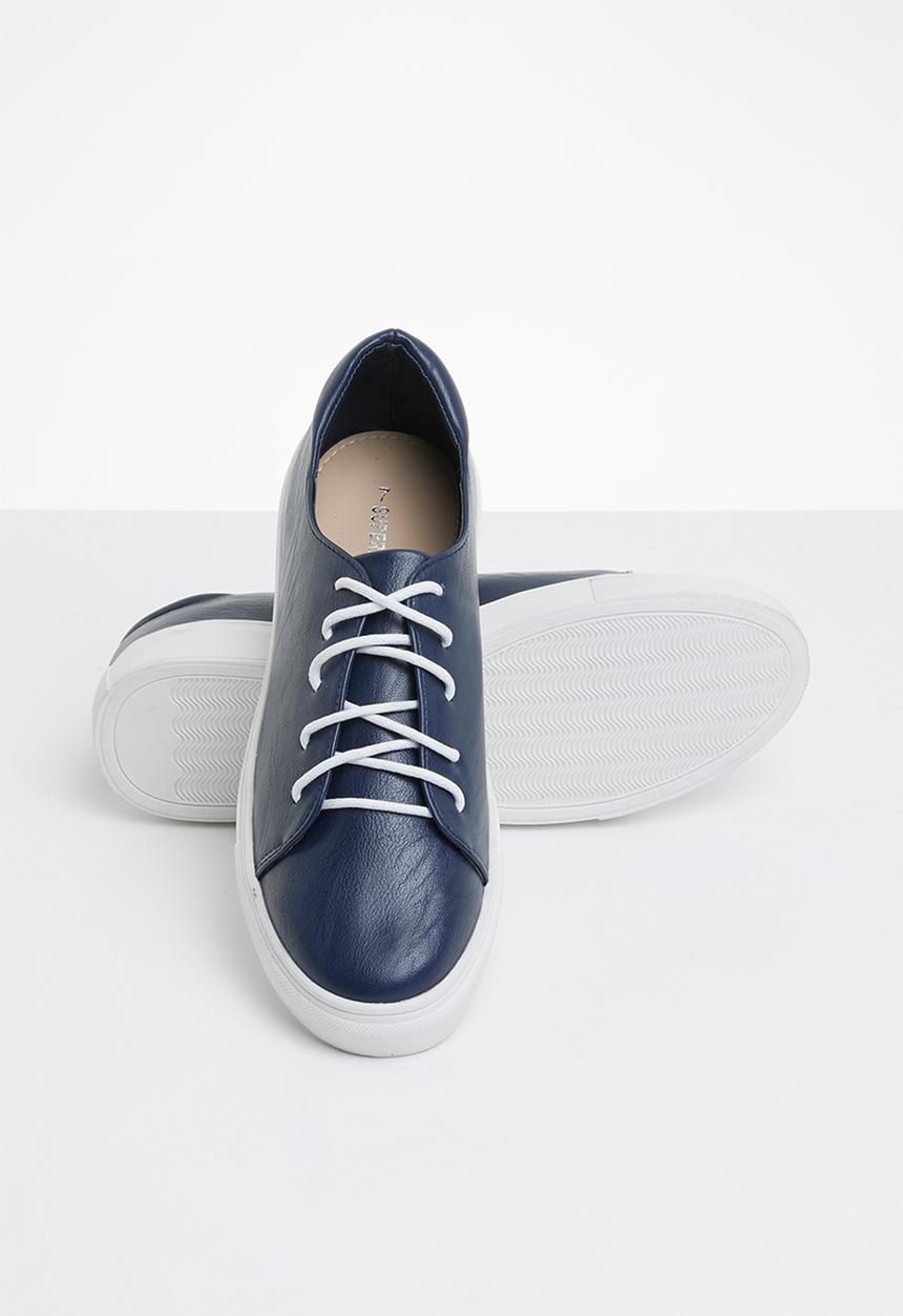 Superbalist - Jen lace up sneaker - navy