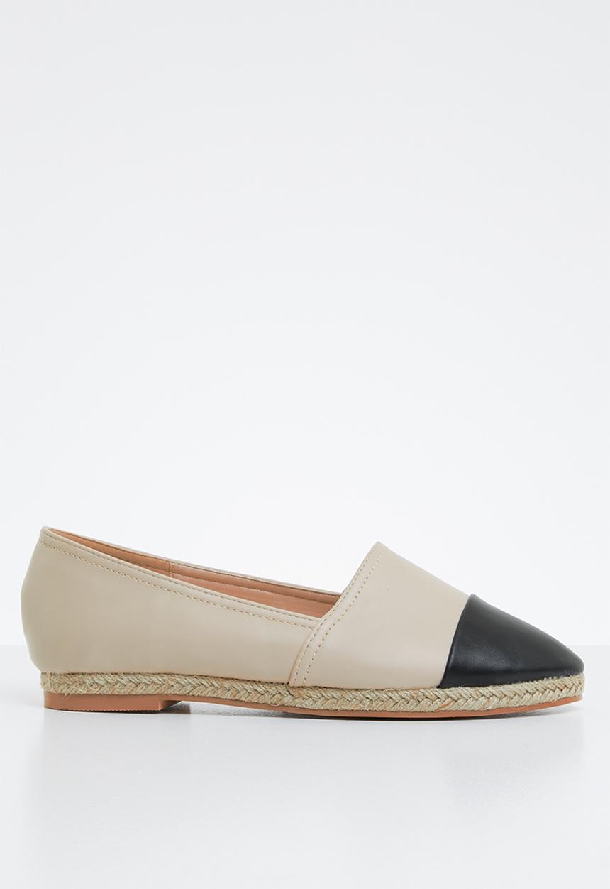 Superbalist - Alyssa espadrille pump - neutral & black