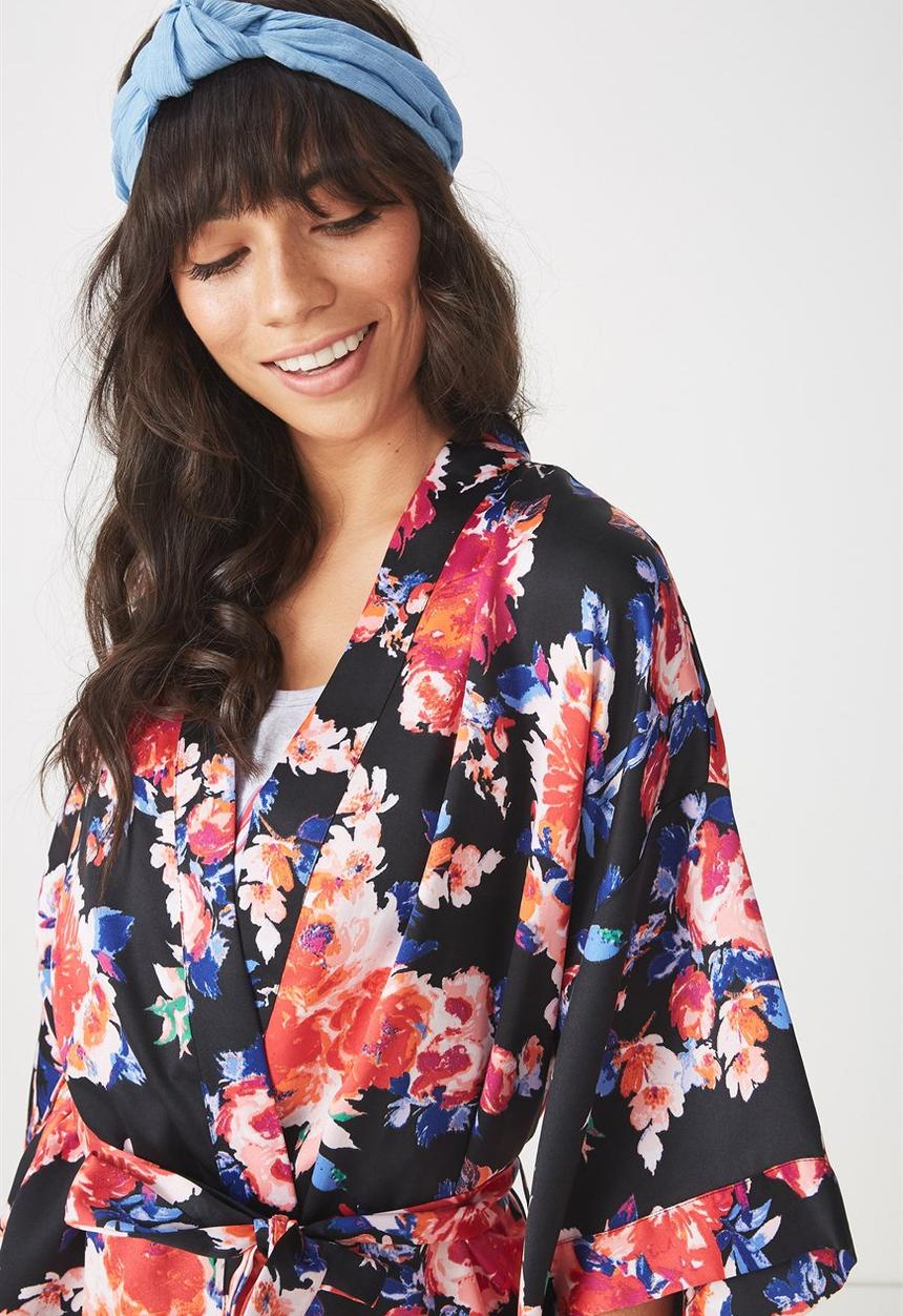 Cotton On - Kimono gown - multi