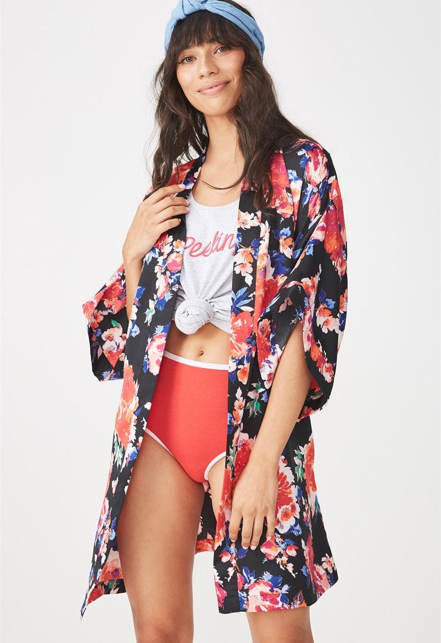 Cotton On - Kimono gown - multi