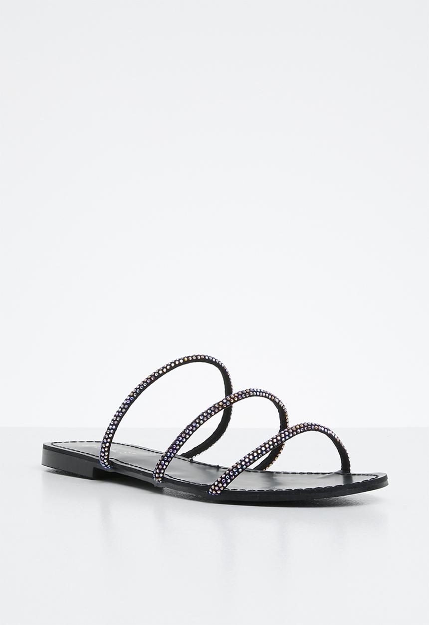 Superbalist - Dainty diamante sandal - black