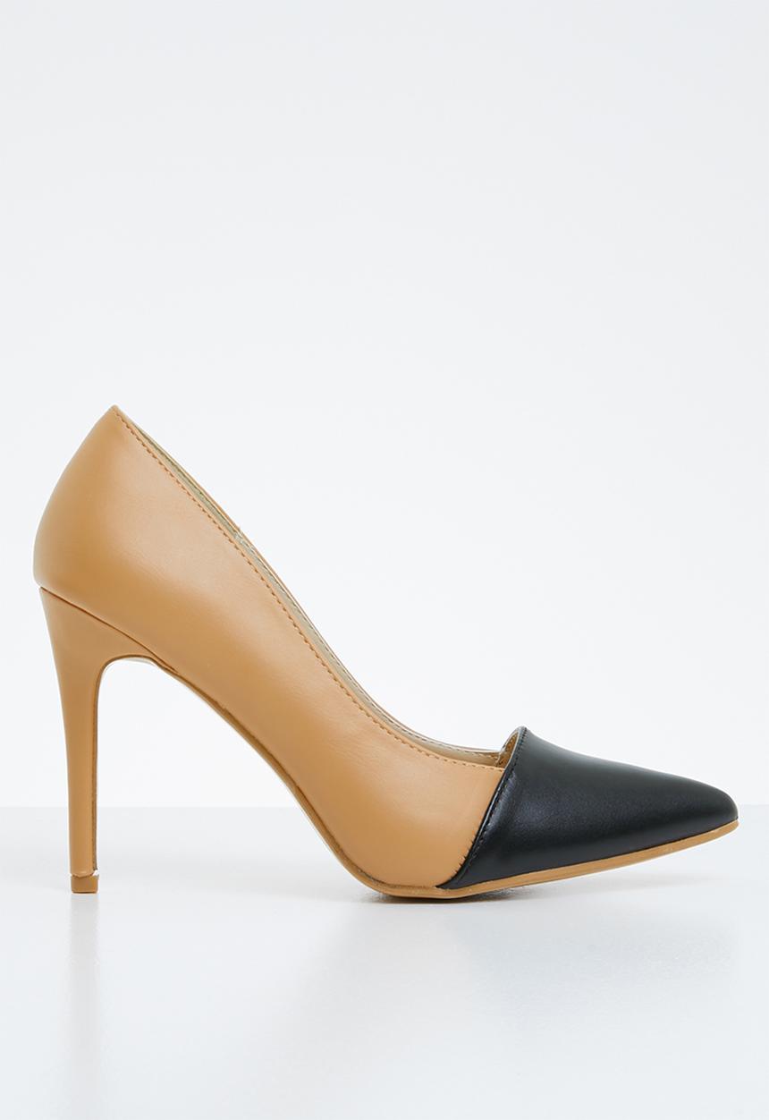Superbalist - Ester court heel - neutral & black