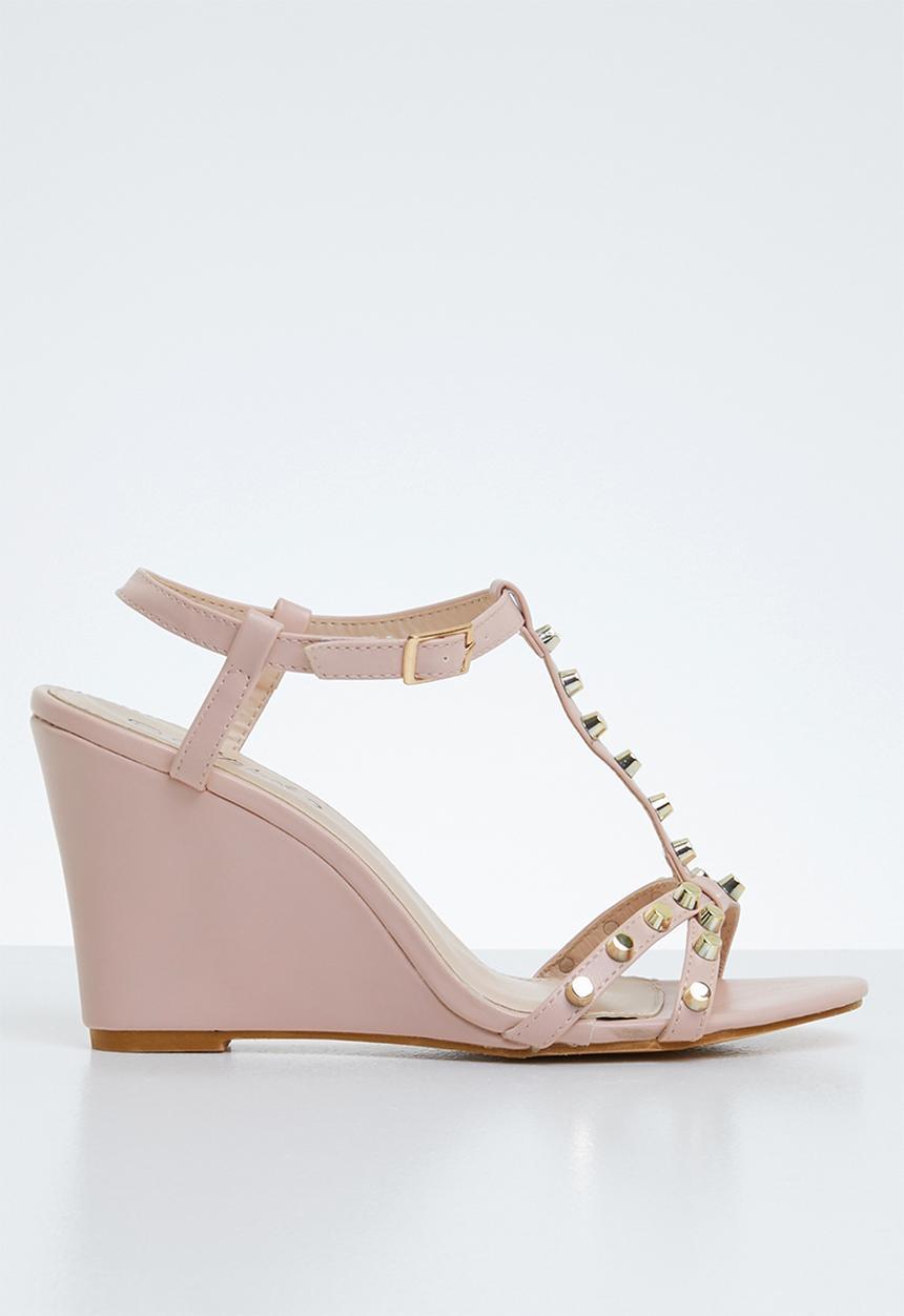Miss Black - Asia wedge - mid pink