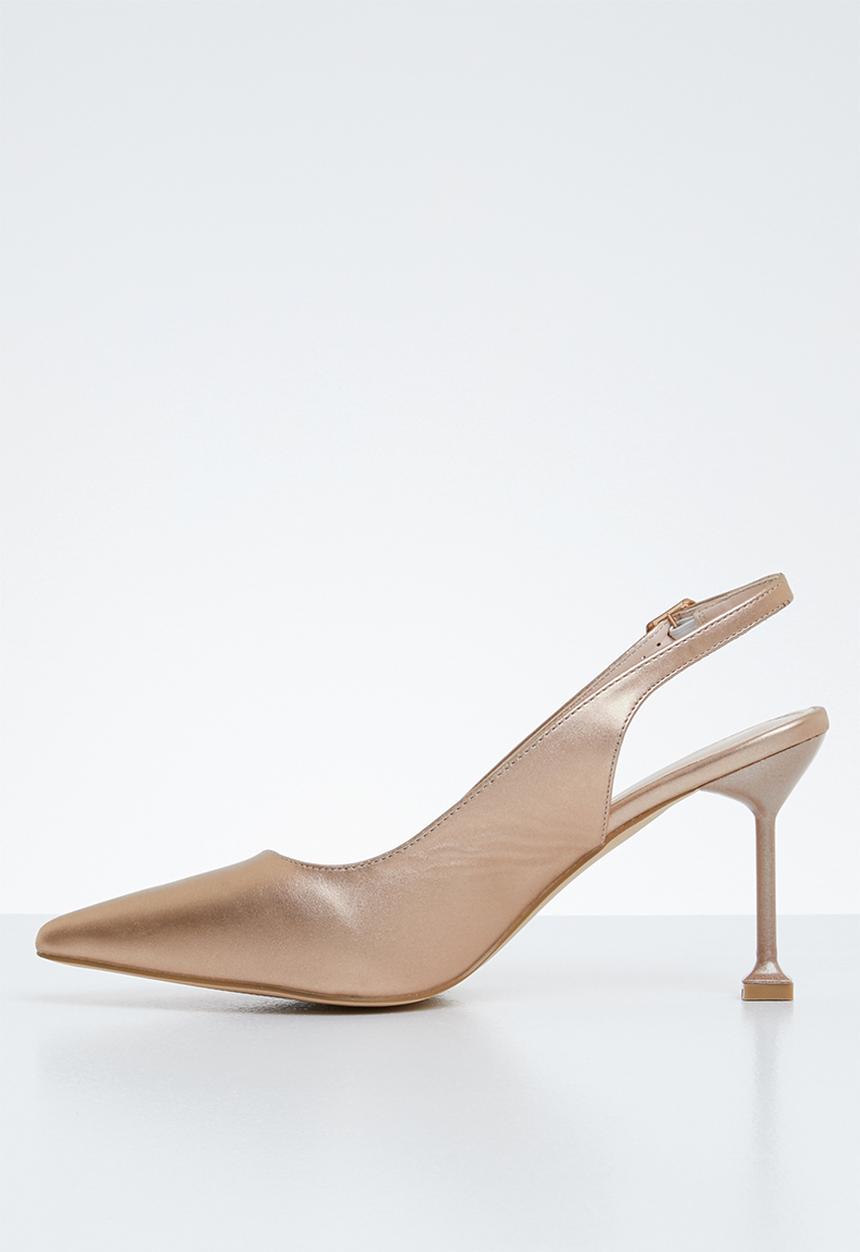 Miss Black - Elba heel - rose gold
