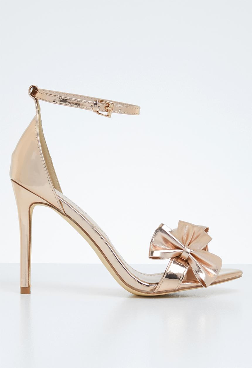 Miss Black - Olga heel - rose gold