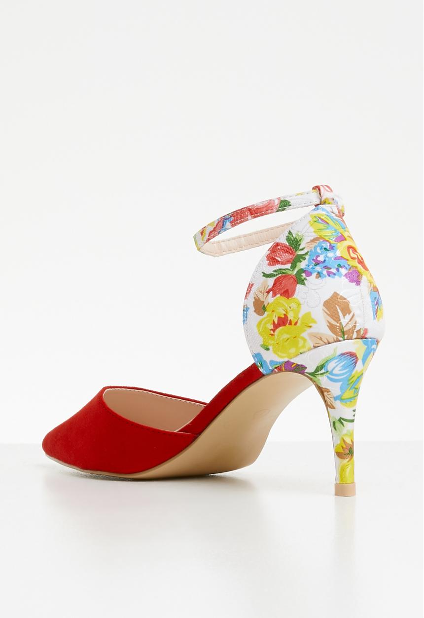 Miss Black - Jolie heel - red
