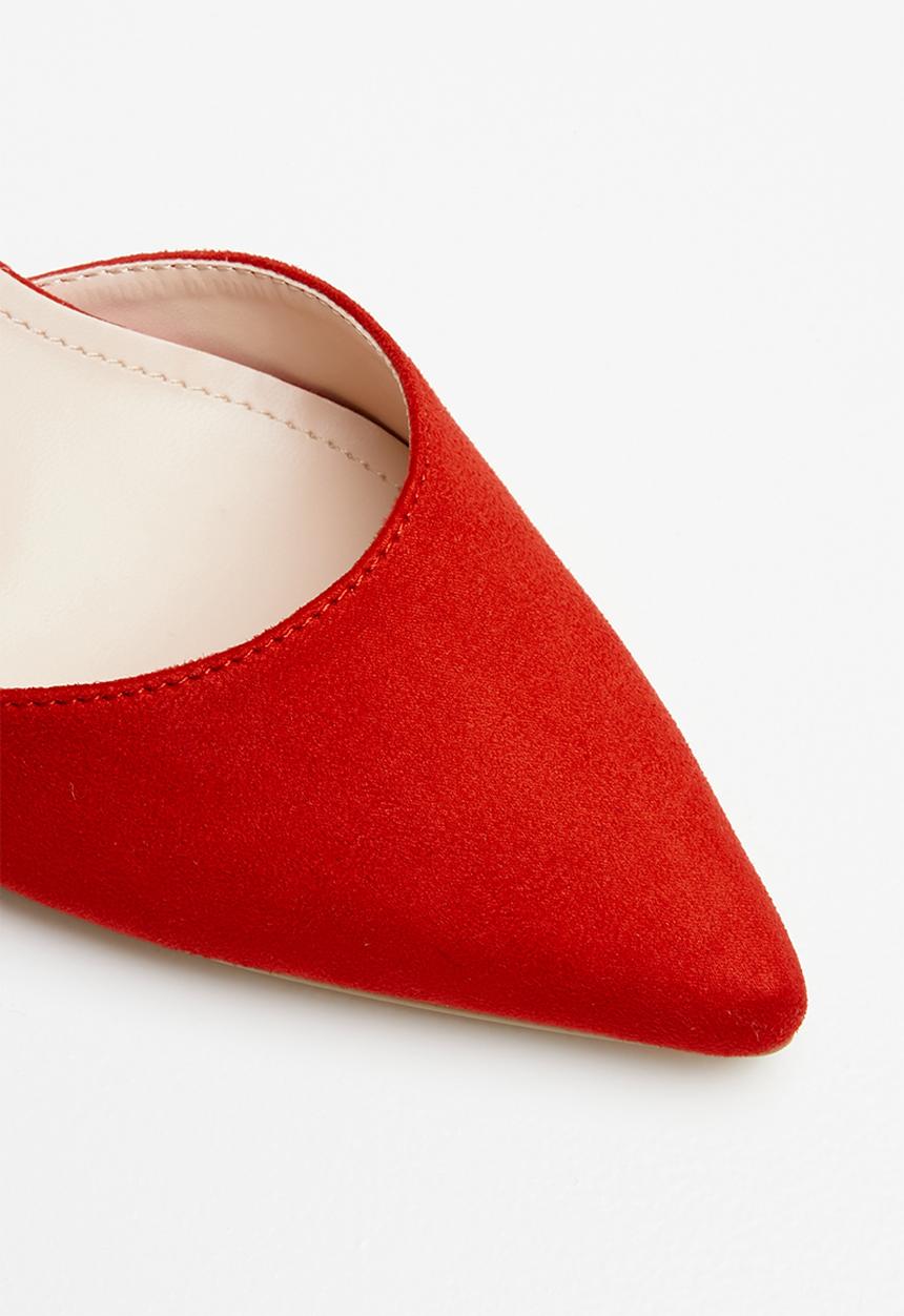 Miss Black - Jolie heel - red