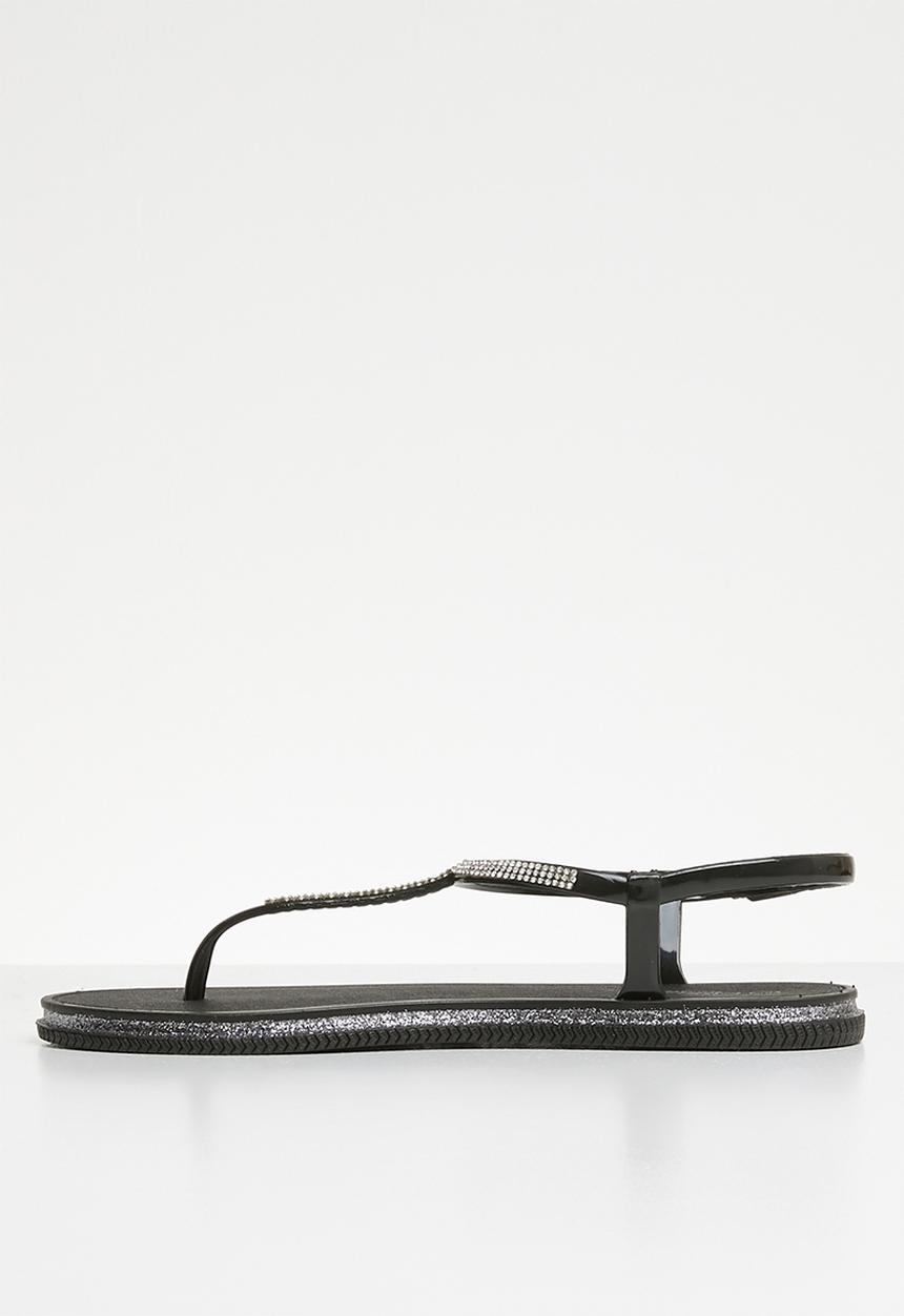 Miss Black - Peria sandal - black
