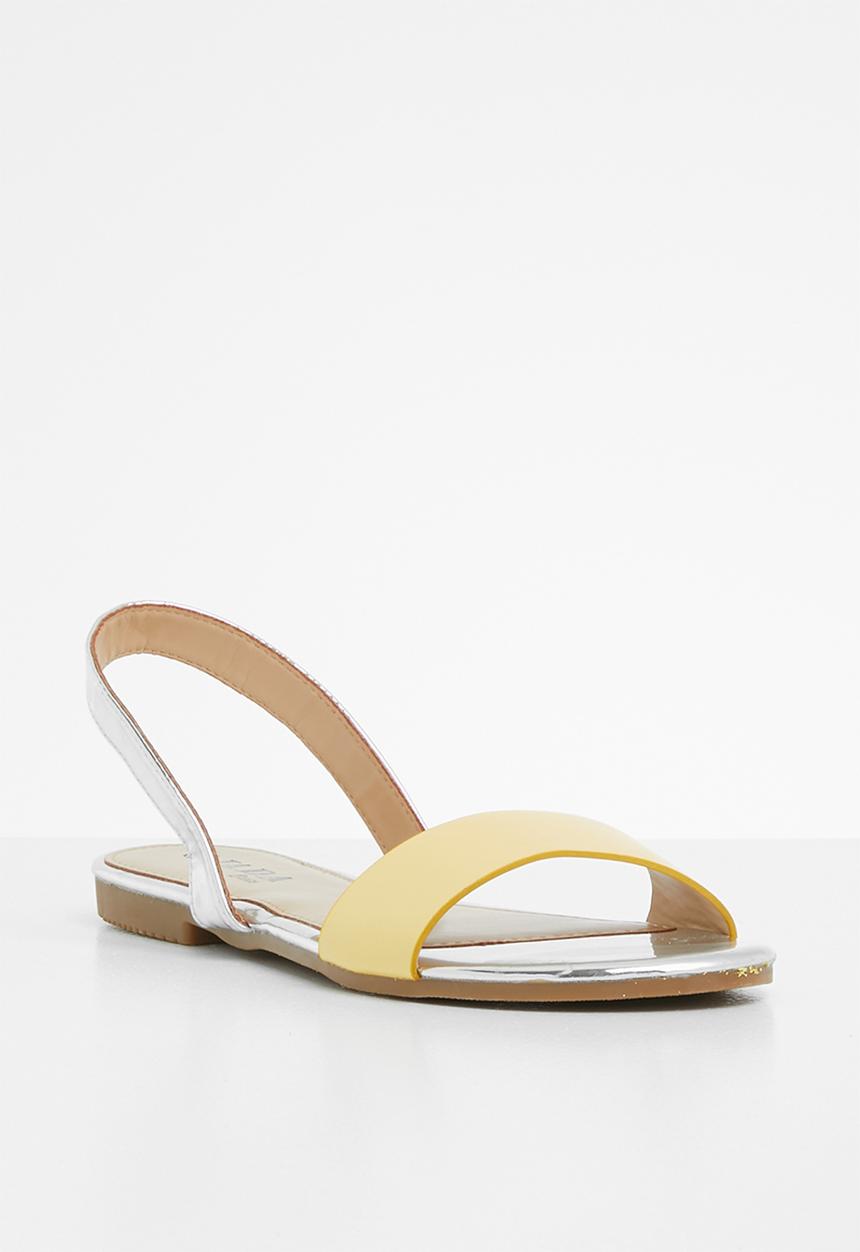 Jada - Slingback sandal - yellow