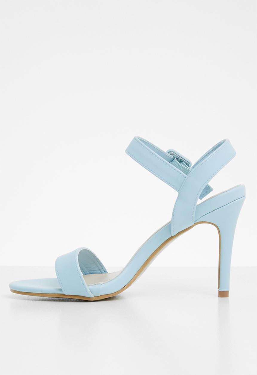 Jada - Buckle strap heel - pale blue