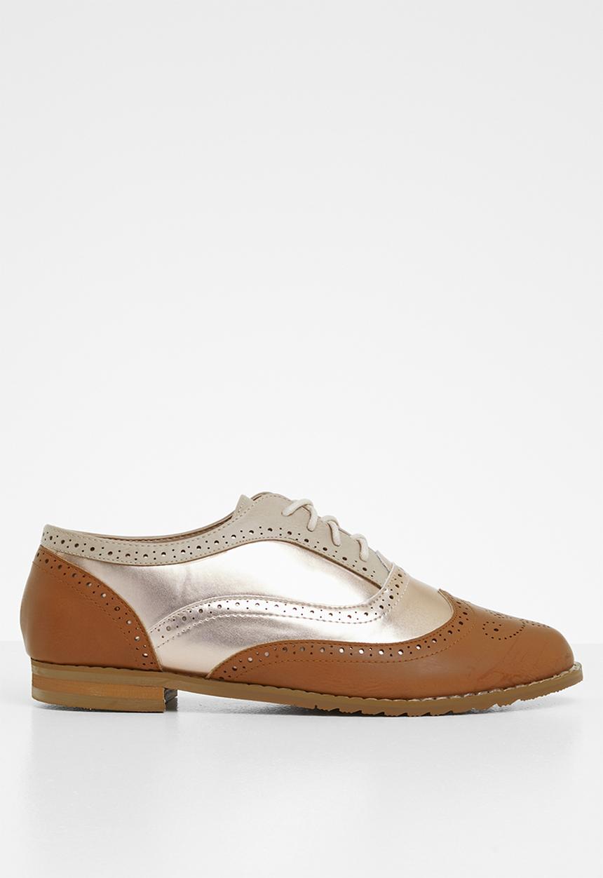 Jada - Lace-up brogue - brown/neutral