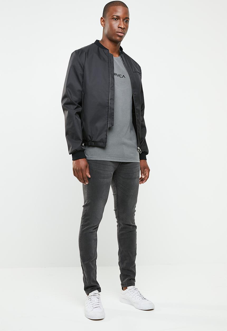 RVCA - OS pigment tee - grey