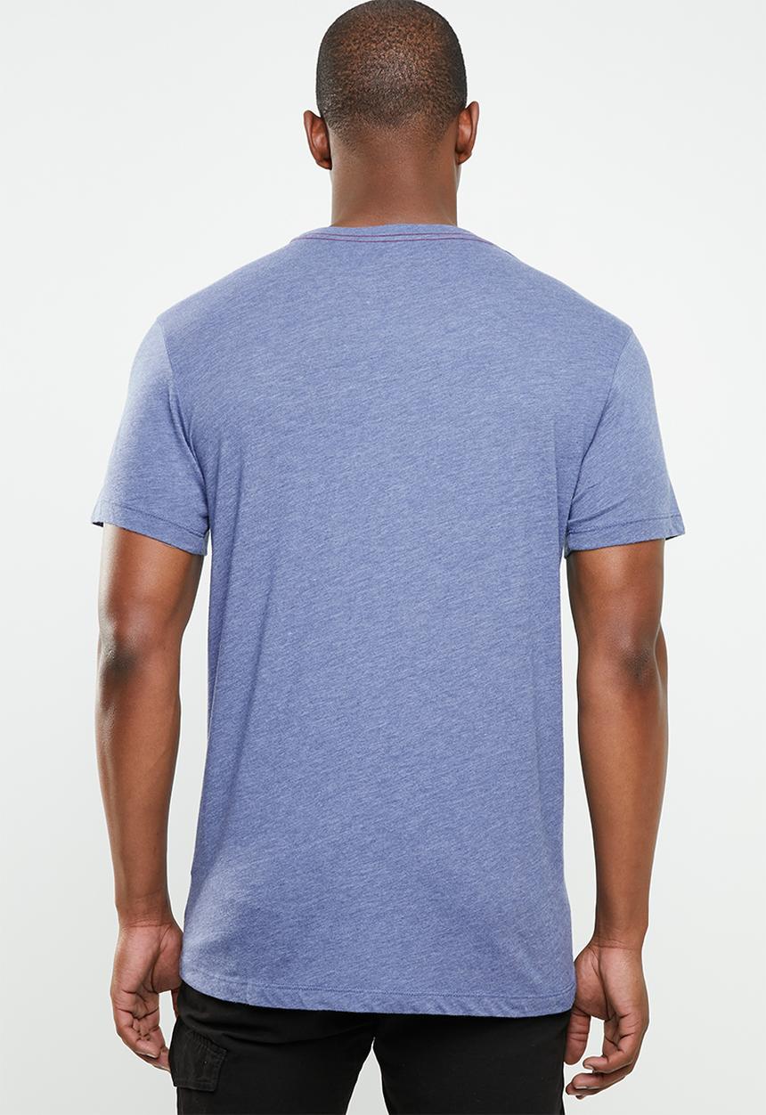 RVCA - Big VD short sleeve tee - blue
