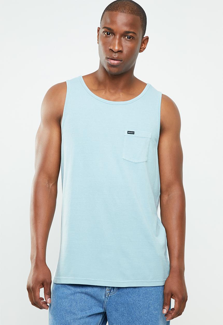 RVCA - Pigment dye tank top - blue