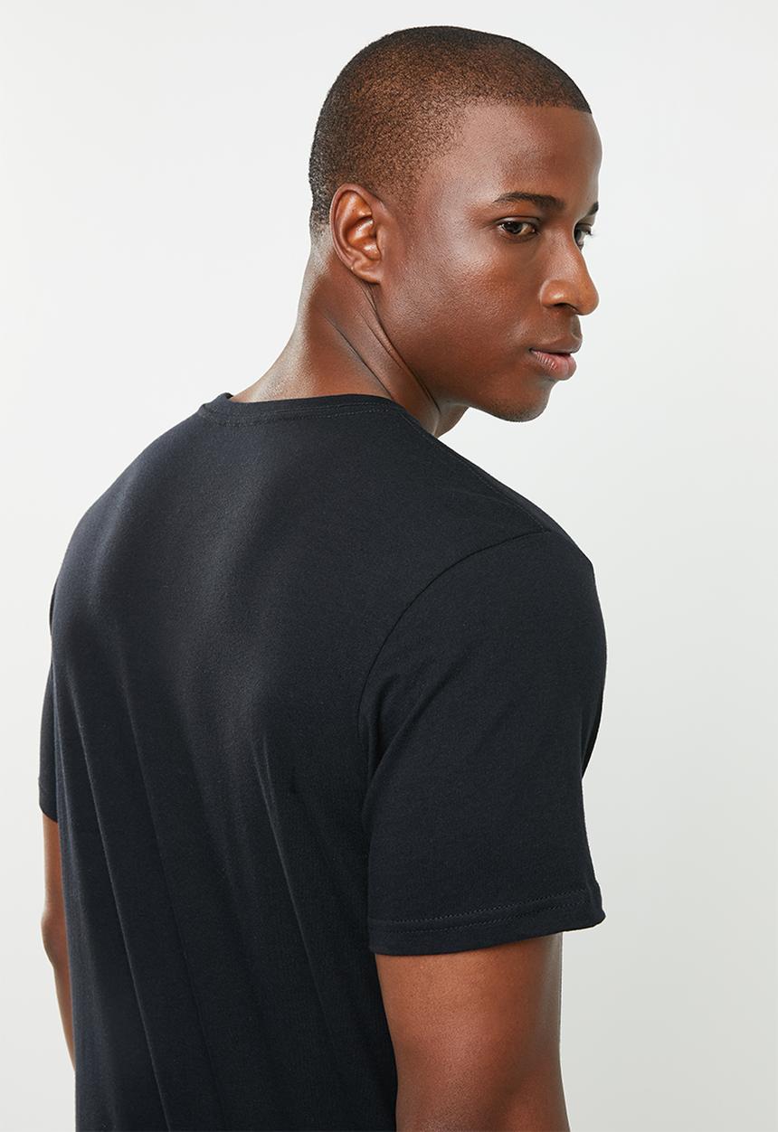 RVCA - Fill regular fit short sleeve tee - black