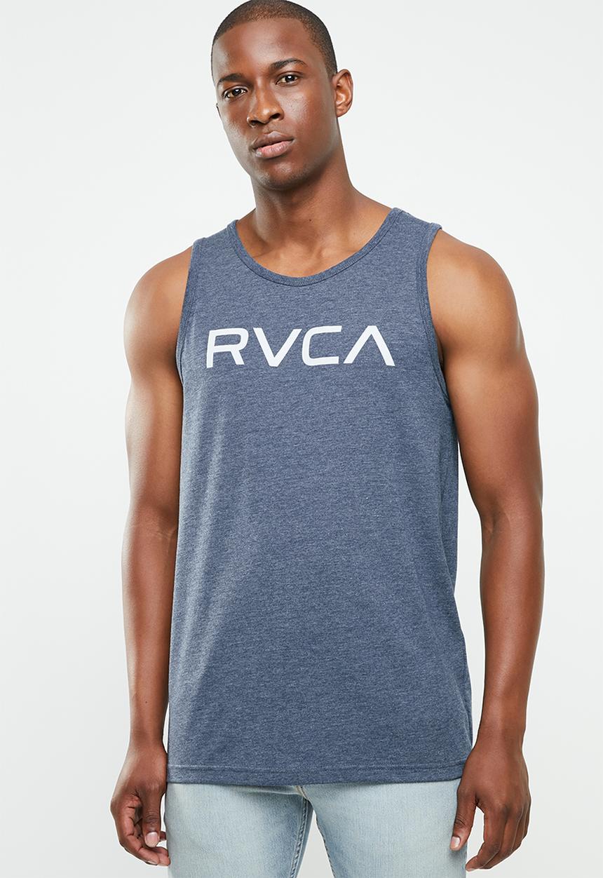 RVCA - Big tank top - blue