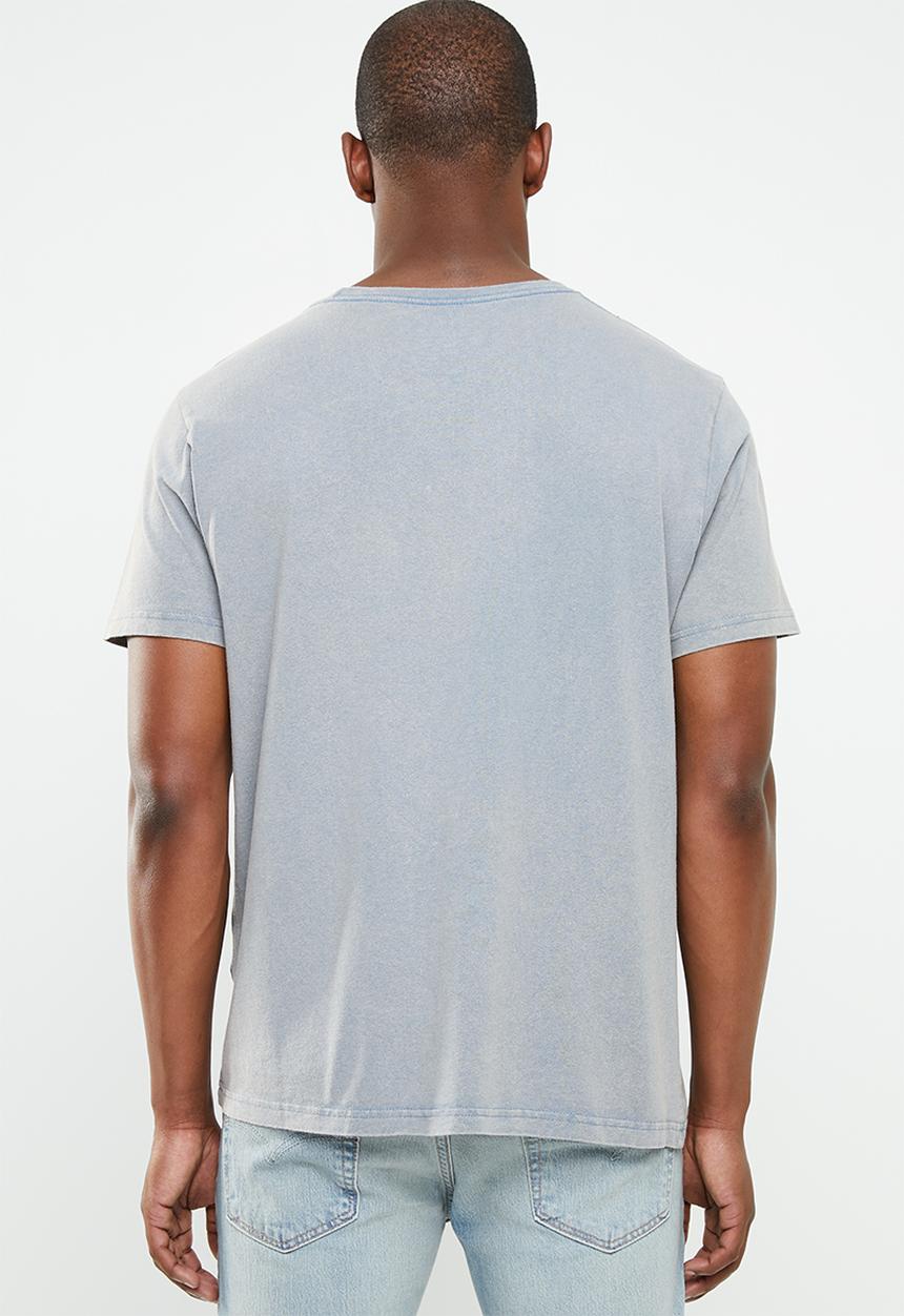 RVCA - OS pigment tee - blue