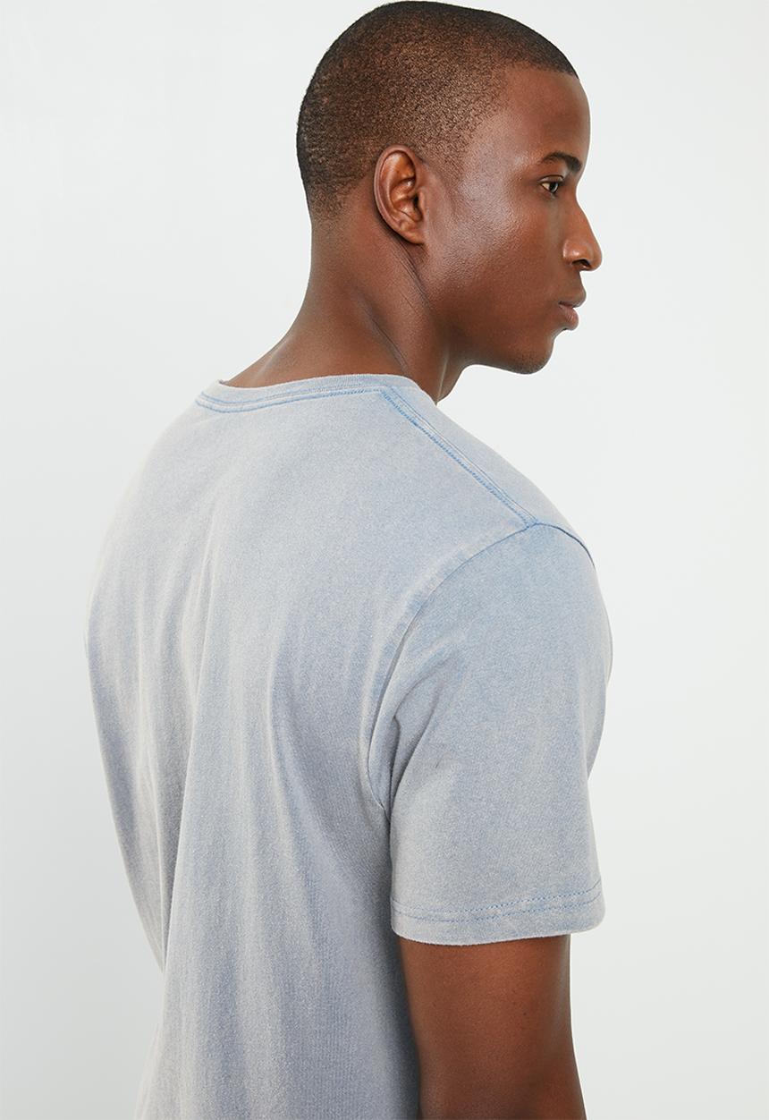 RVCA - OS pigment tee - blue