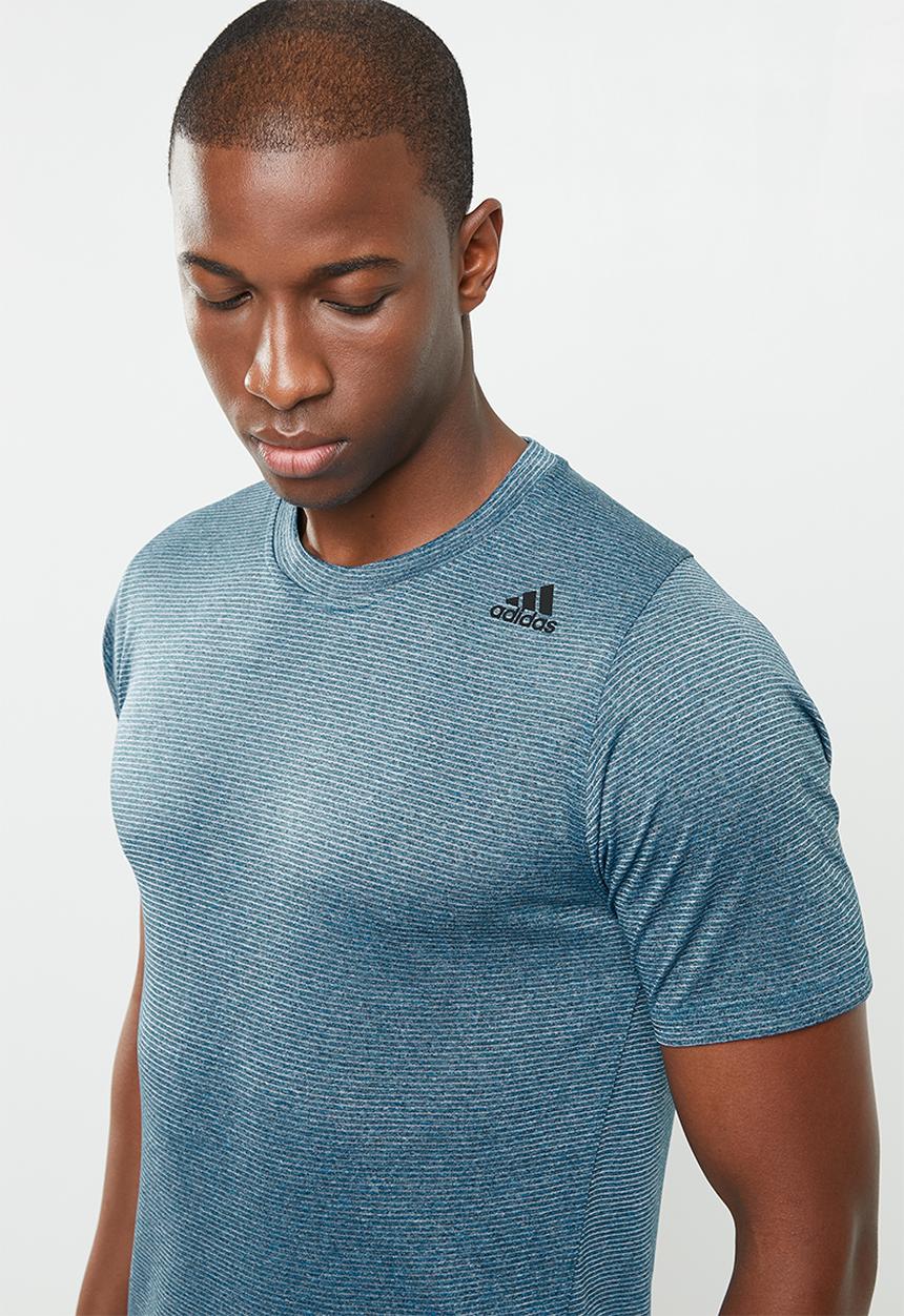 adidas Performance - FL TEC crew short sleeve tee - blue 