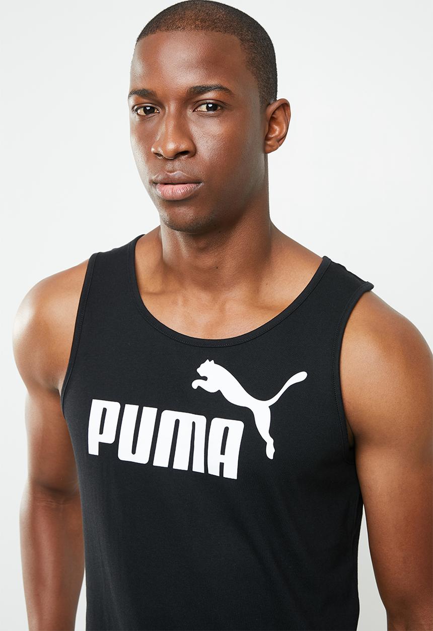 PUMA - Ess cotton tank top - black