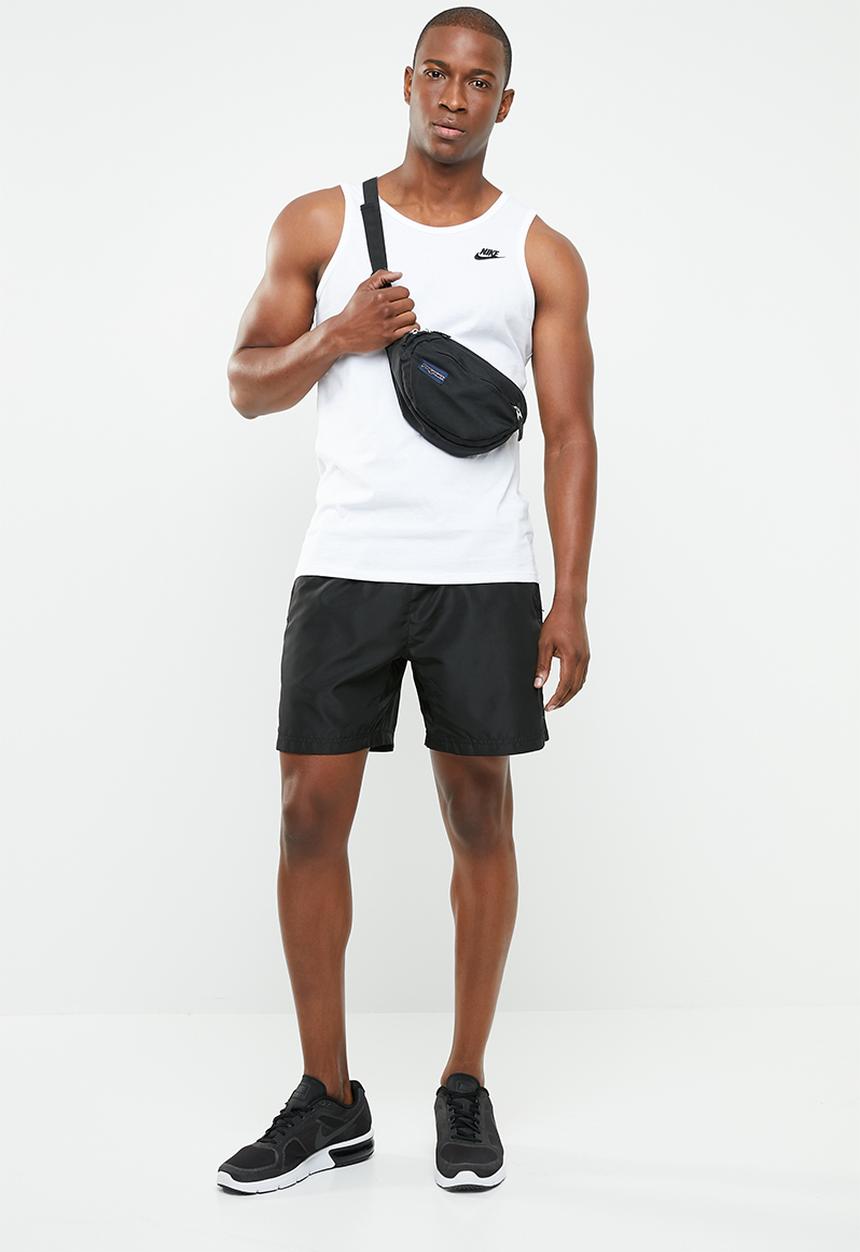 Nike - Nsw club embroidered tank top - white