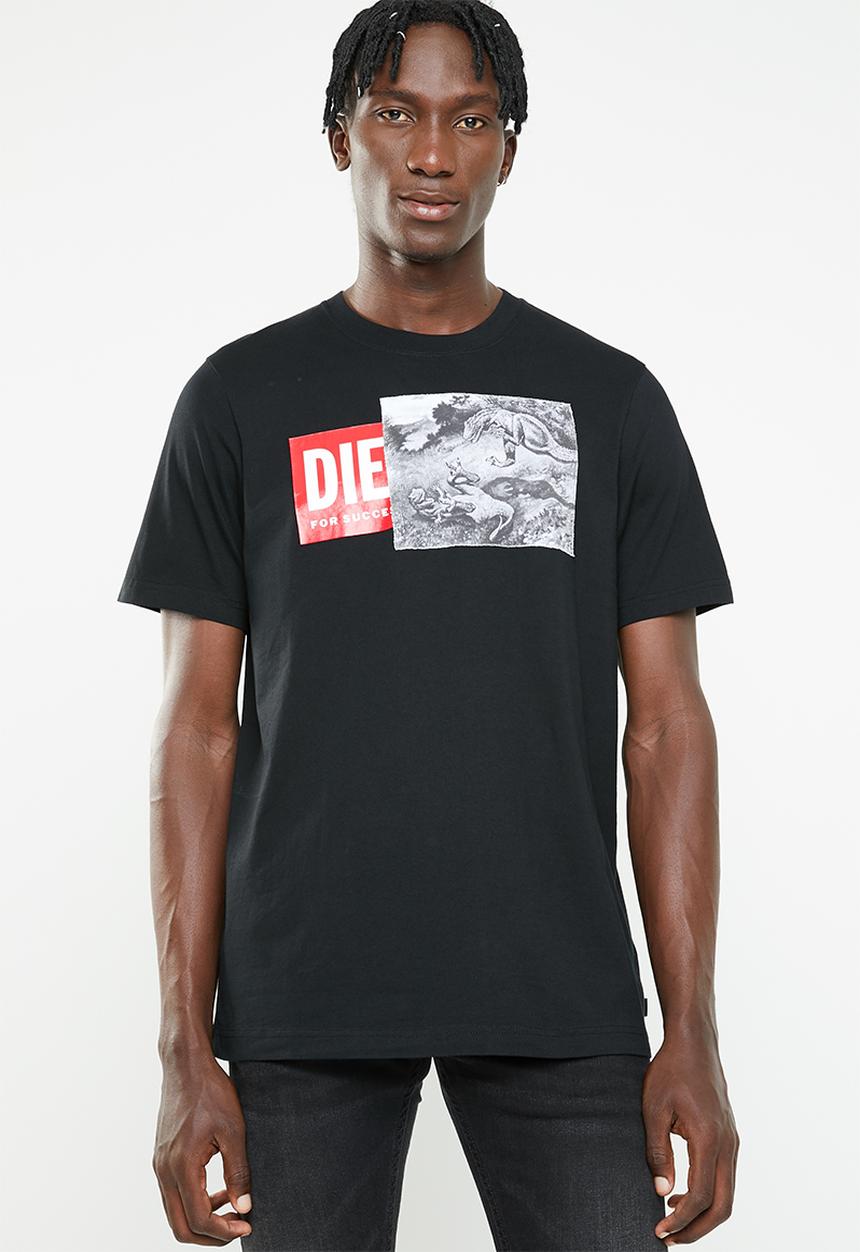 Diesel  - Just-XH short sleeve tee - black