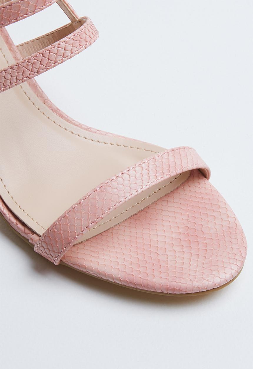 Miss Black - Della heel - pink