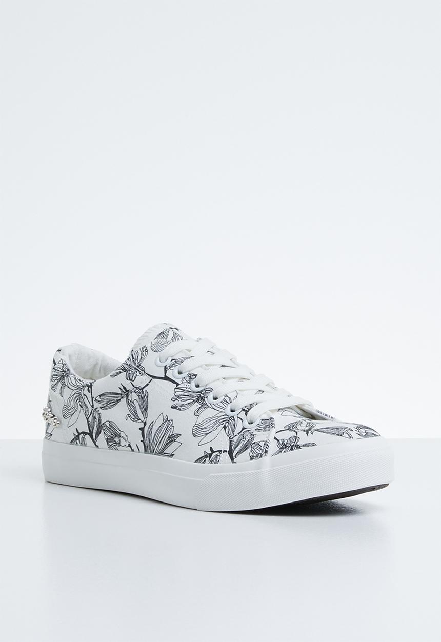 Miss Black - Sneakers - black and white