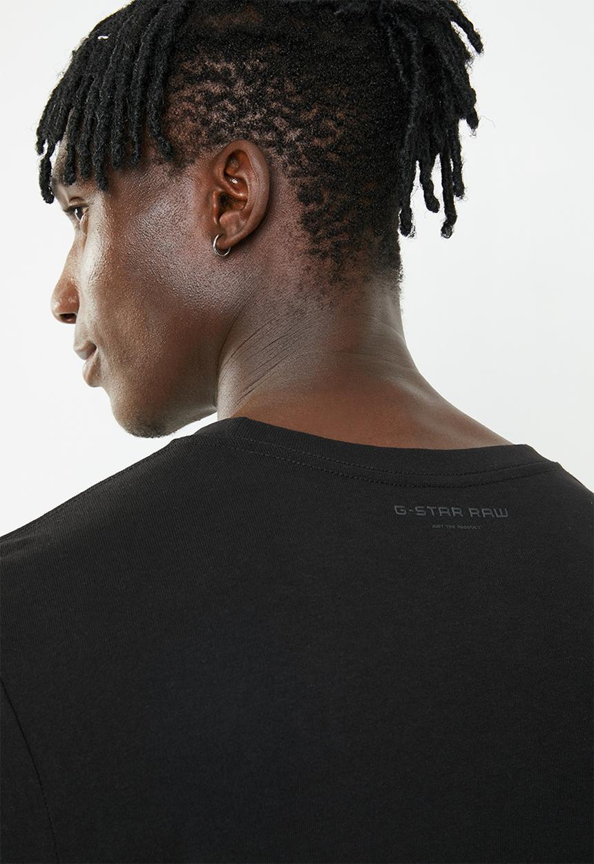 G-STAR - Graphic 76 r t long sleeve tee - black