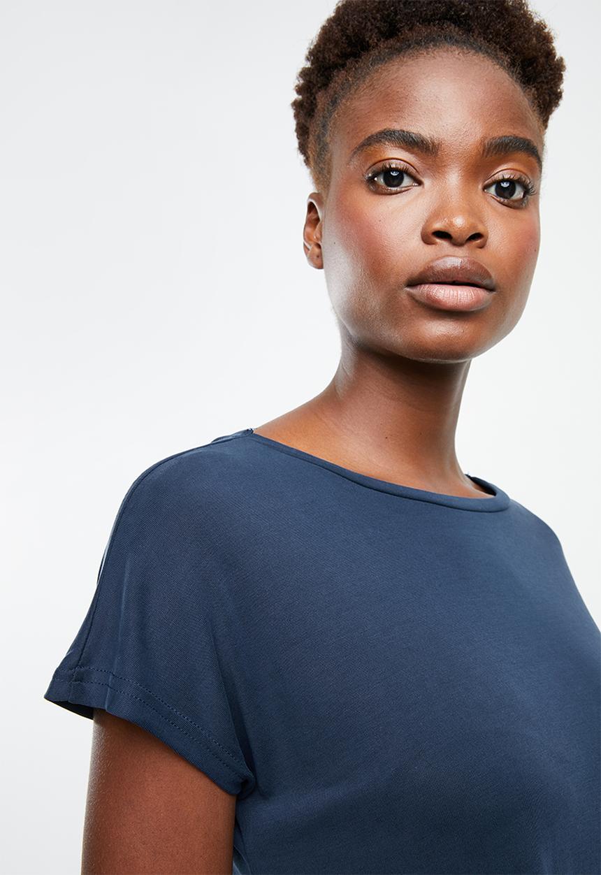 Superbalist - Knot back T-shirt - navy