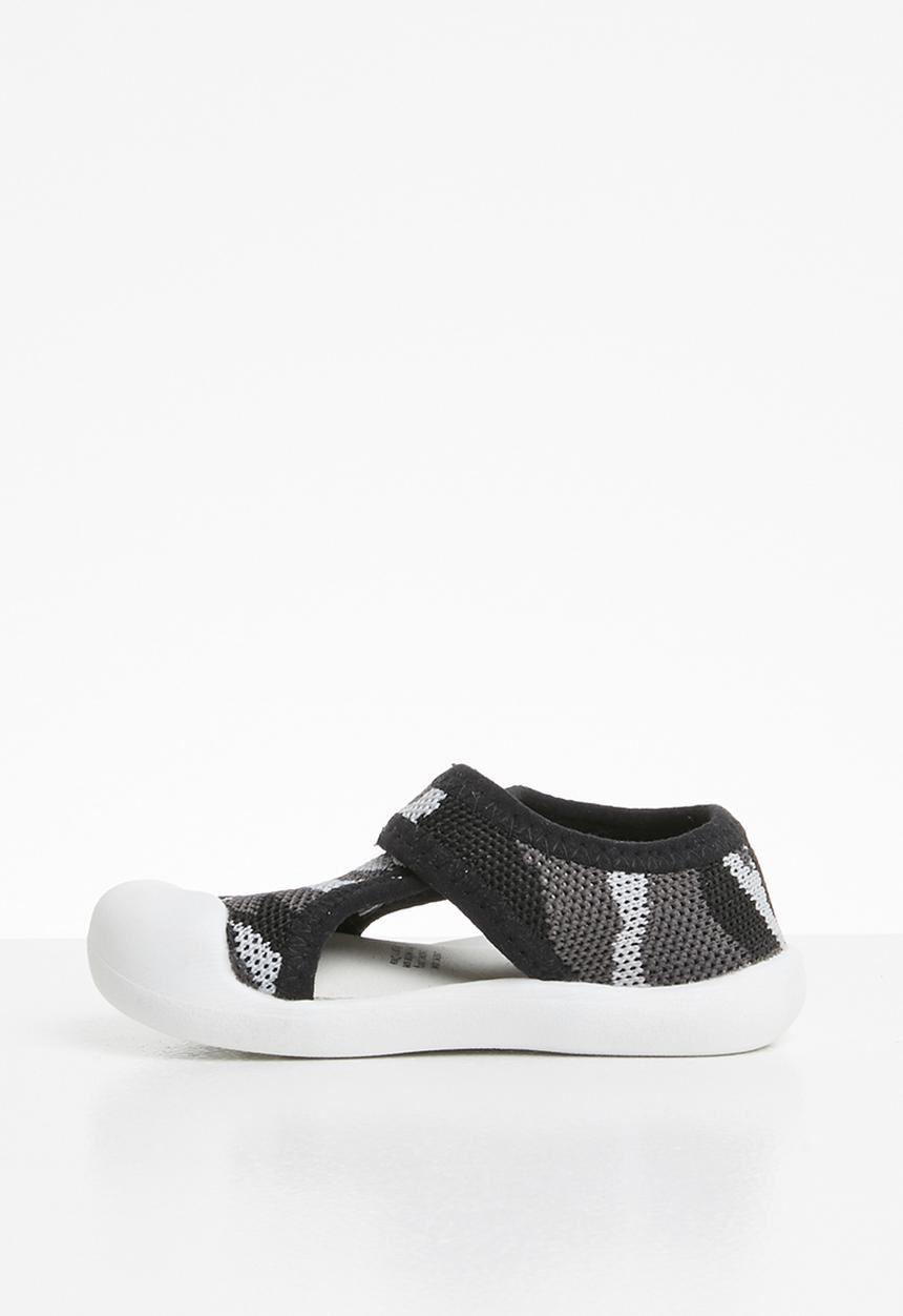 Pop Candy - Camo sandal - grey & black