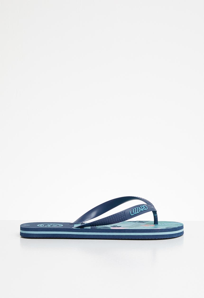 Lizzard - Cayenne flip- flop - blue 