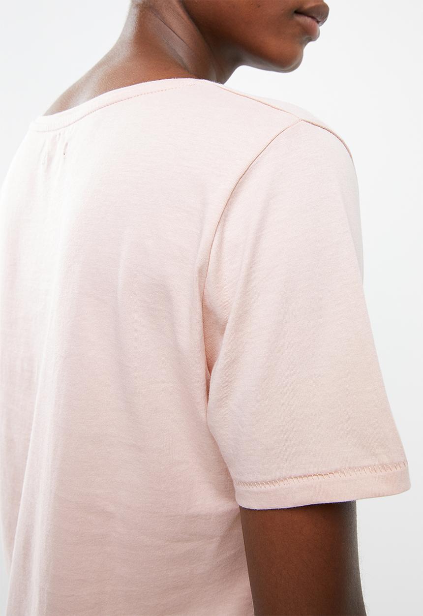 Superbalist - Boyfriend tee 2 pack  - pink / white