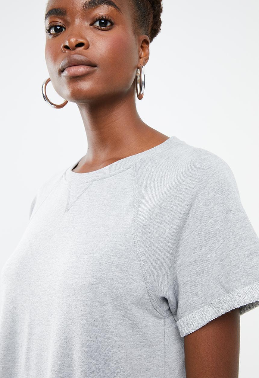 Vero Moda - Blaire short sleeve dress - grey